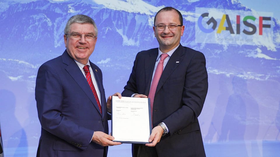 IOC and Global Association of International Sports Federations (GAISF) sign ground-breaking MoU