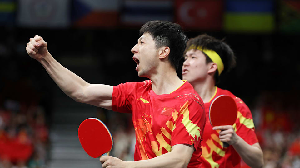 Paris 2024 table tennis All results, as the People's Republic of China