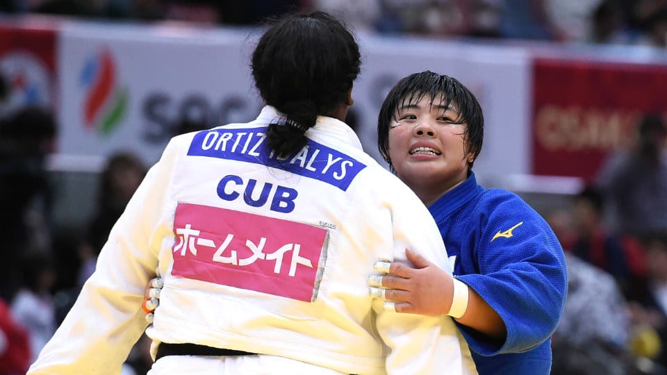 7月に19歳になったばかりの素根輝は、今夏の世界選手権に続き女子78キロ超級を制覇。東京五輪行きを内定させた