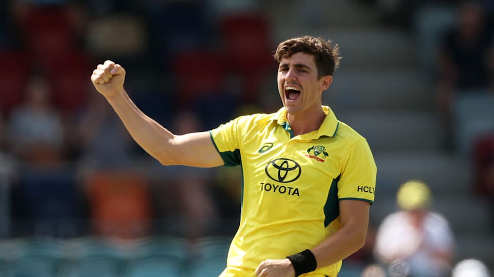 Sean Abbott of Australia