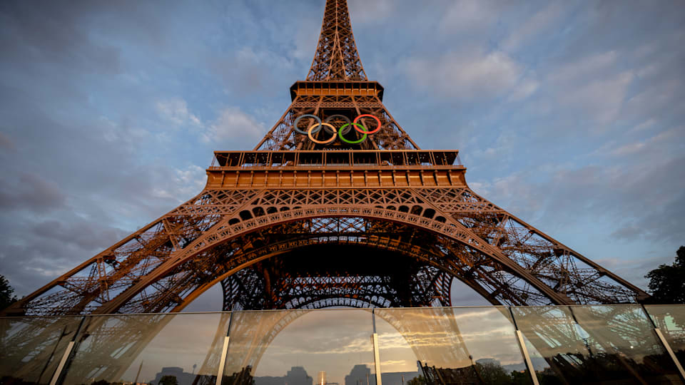Olympic Games Paris 2024 with the Eiffel Tower at its heart