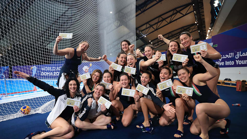 Italia di pallanuoto femminile