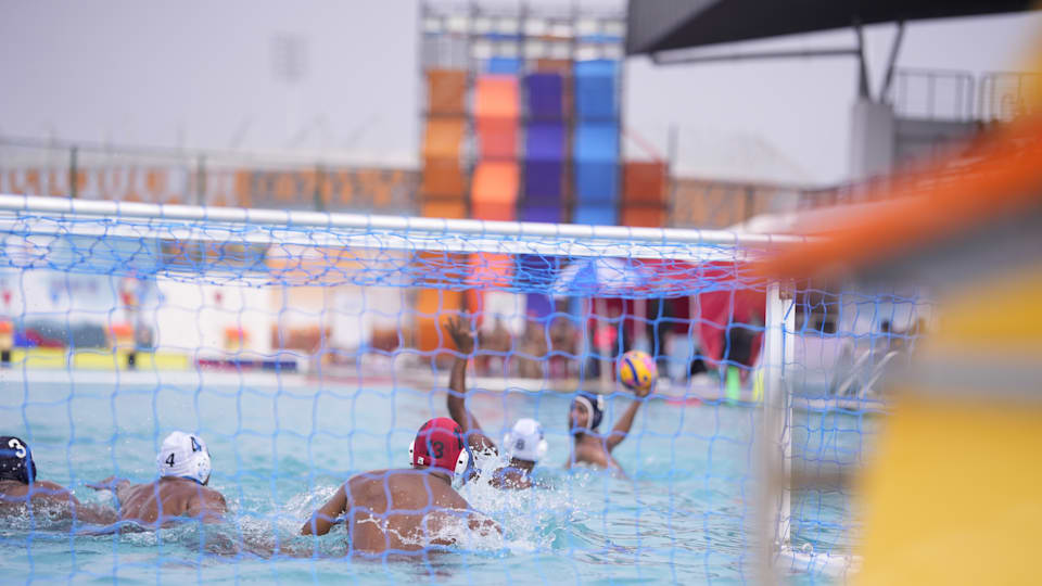 Aqua sports at National Games 2025.