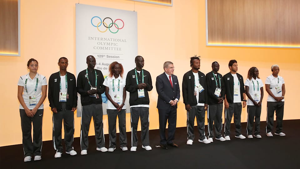 Refugee Olympic Athletes Deliver Message of Hope for Displaced People