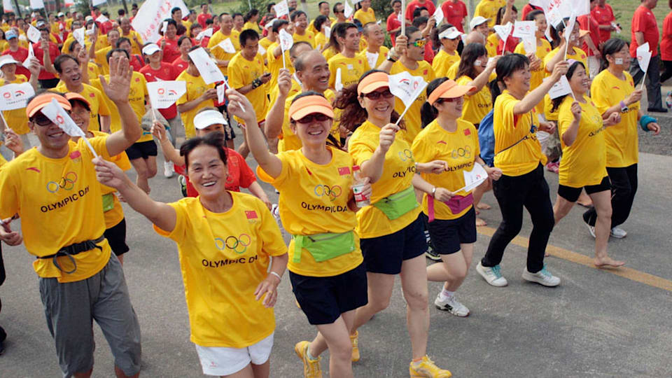 Join the Olympic Movement and get active throughout June for #OlympicDay!