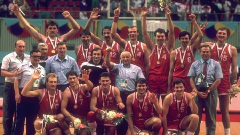 Lithuanian trio inspire Soviet basketball team to gold