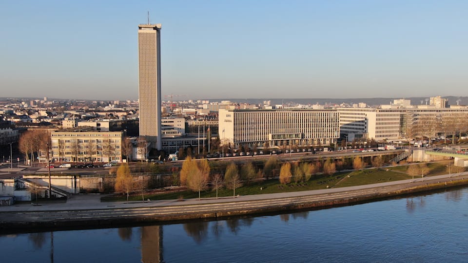 The seat of the Seine-Maritime department in Quai Jean Moulin, Rouen