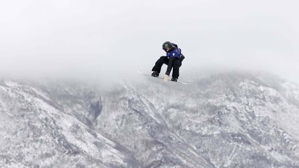 Foto di snowboarder