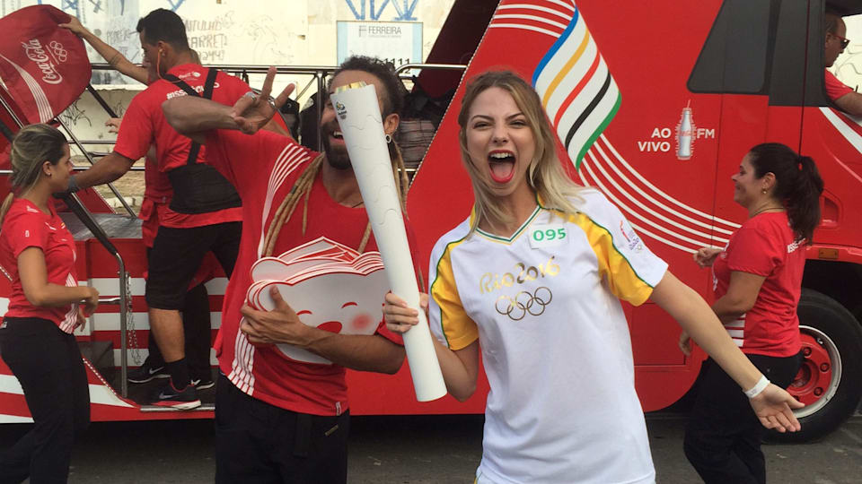 Worldwide TOP Partner Coca-Cola keeps the flame alive across Brazil