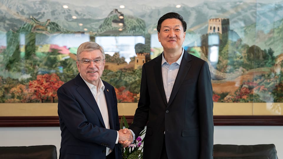IOC President in China