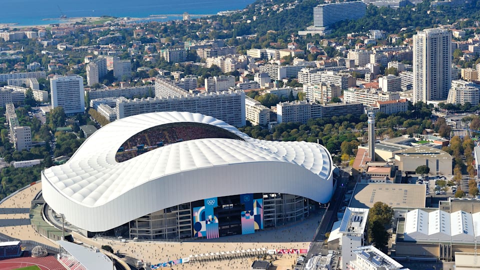 <strong> Stade Vélodrome, conocido como Orange Vélodrome, es el actual estadio del Marsella. Foto: Olympic Games Paris 2024</strong>   