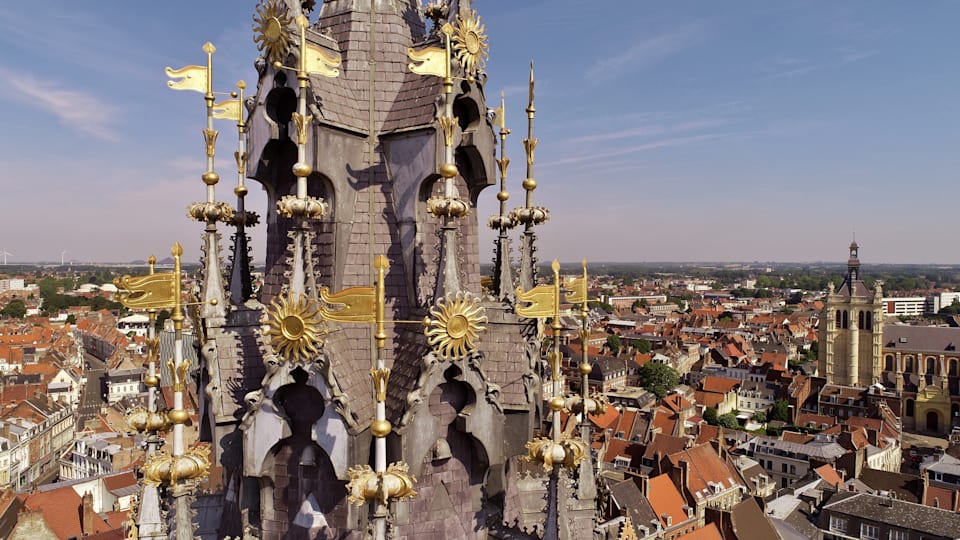 Douai and its belfry