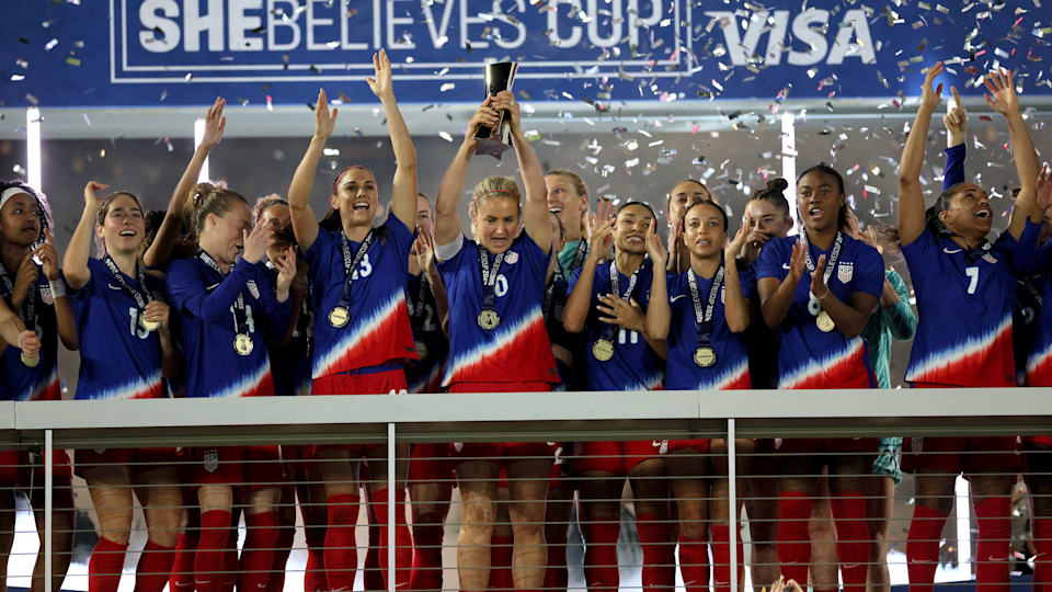 USA, 2024 SheBelieves Cup champions