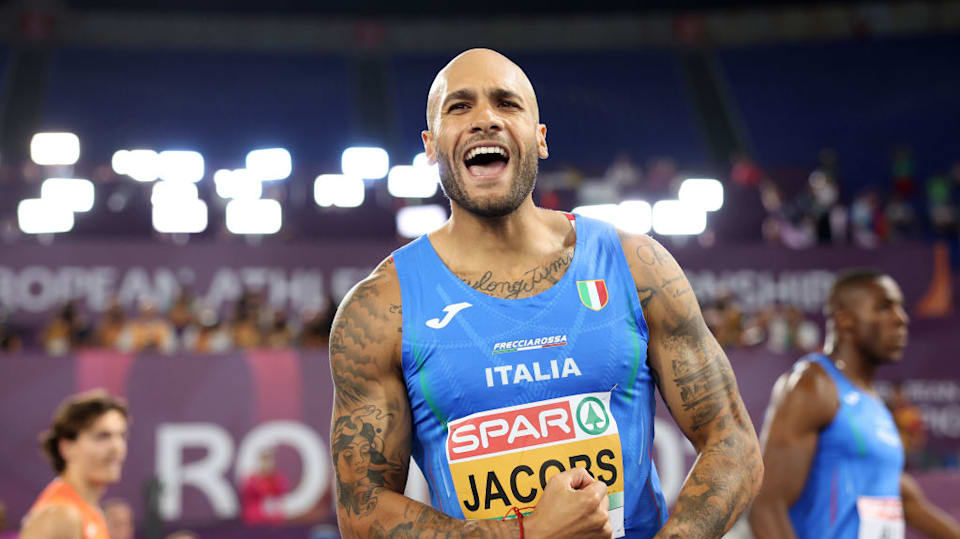 Marcell Jacobs - Euro 2024 - athletics 