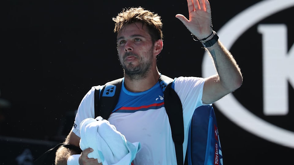 「2021年に会おう」とコメントしたワウリンカ（写真はオーストラリアオープン）