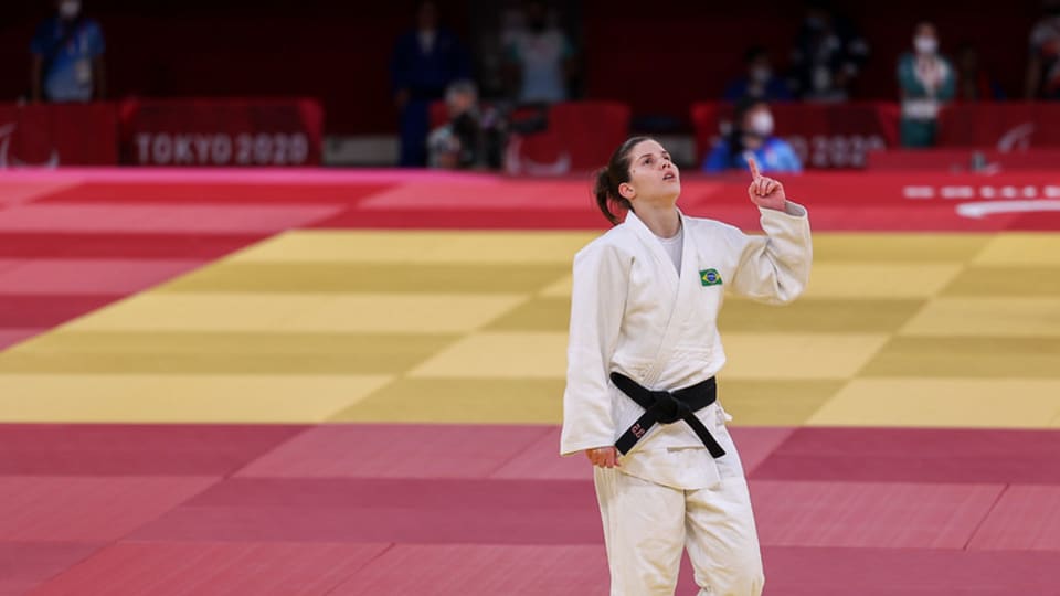 Alana Maldonado campeã do judô em até 70 kilos nos Jogos Paralímpicos de Tóquio 2020 no Nippon Budokan