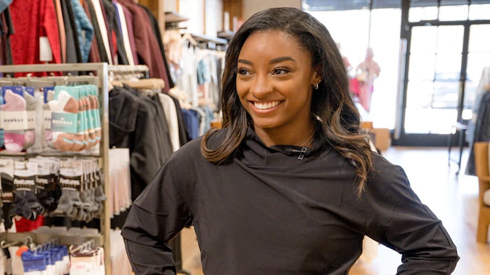 Simone Biles in Houston, Texas