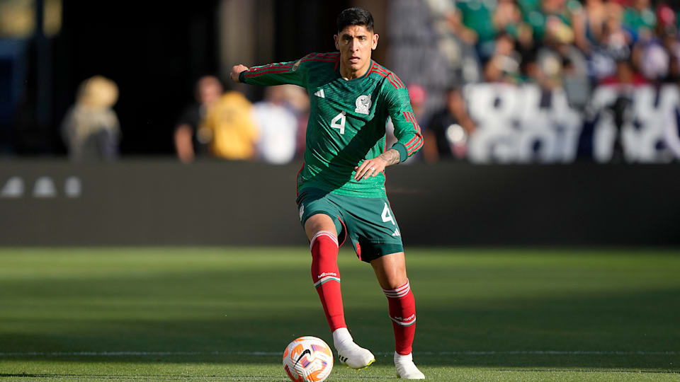 Edson Álvarez con México durante la Copa Oro Concacaf 2023