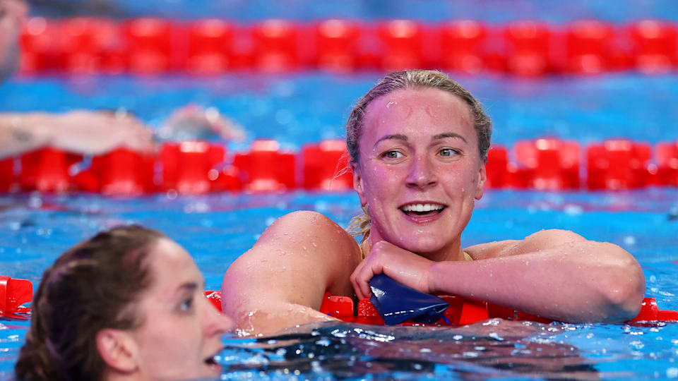 Swedish star Sarah Sjostrom won her fourth 50m freestyle world title at Doha 2024