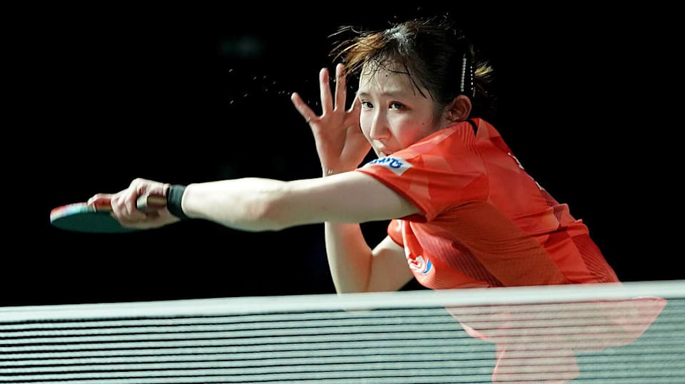 【2024福袋】 早田ひながワン・イーディに勝利し準決勝進出、メダル確定｜世界 スポーツ選手