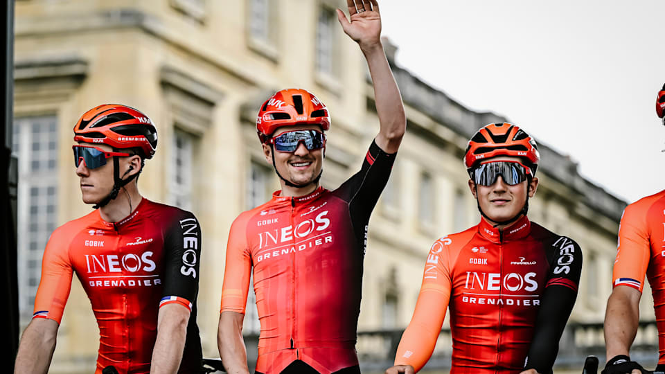 Tom Pidcock (INEOS GRENADIERS) at the Paris-Roubaix road cycling race 2024 (Compiègne-Roubaix, 259.7km)