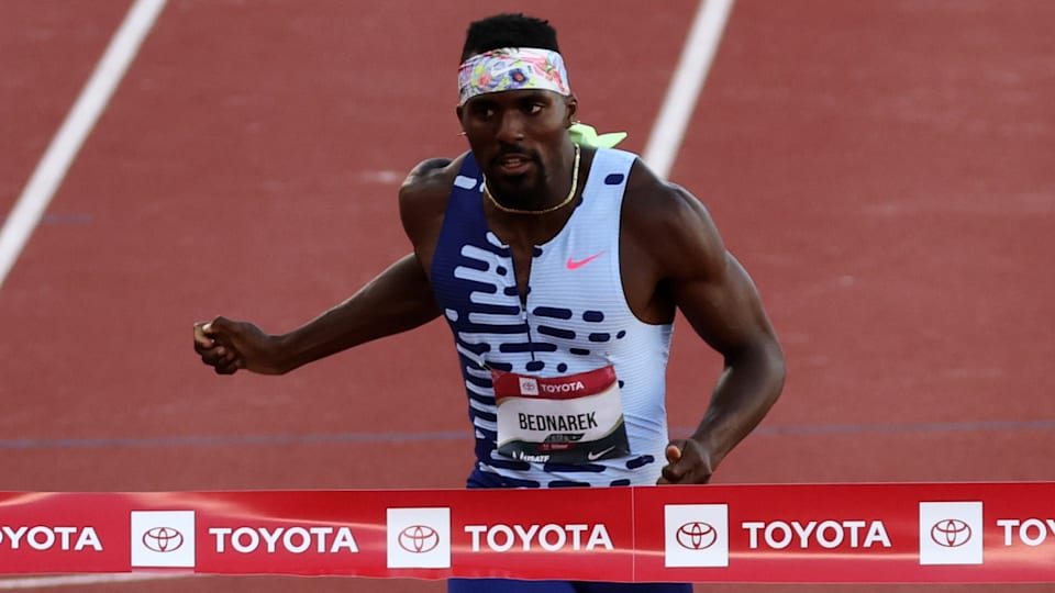 Kip Keino Classic 2024 Kenny Bednarek wins 100m as Katzberg, Moraa, Lindsey and Ndori set world