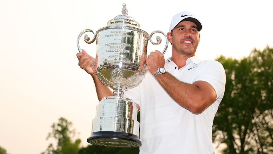 Brooks Koepka defends his PGA Championship title in the second major of 2024 at Valhalla