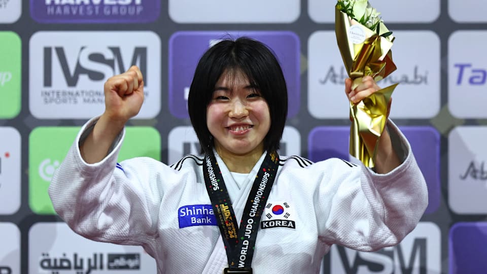 2024 세계유도선수권 여자 57kg급 금메달리스트 허미미