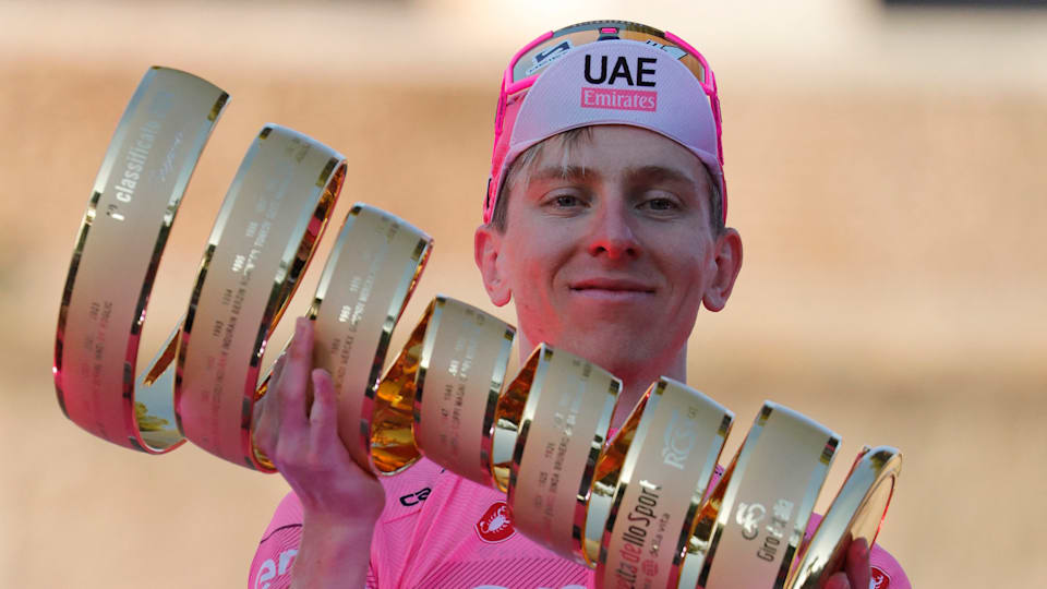Tadej Pogacar completed victory in the 2024 Giro d'Italia