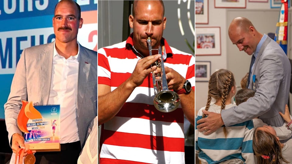 French former Olympic rower, Benjamin Rondeau