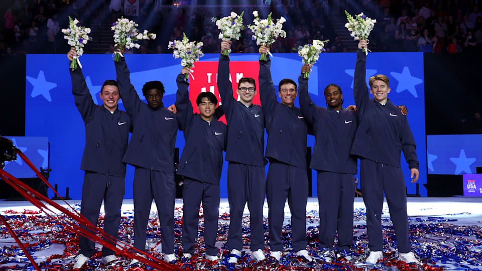 U.S. Men's gymnastics team for Paris 2024