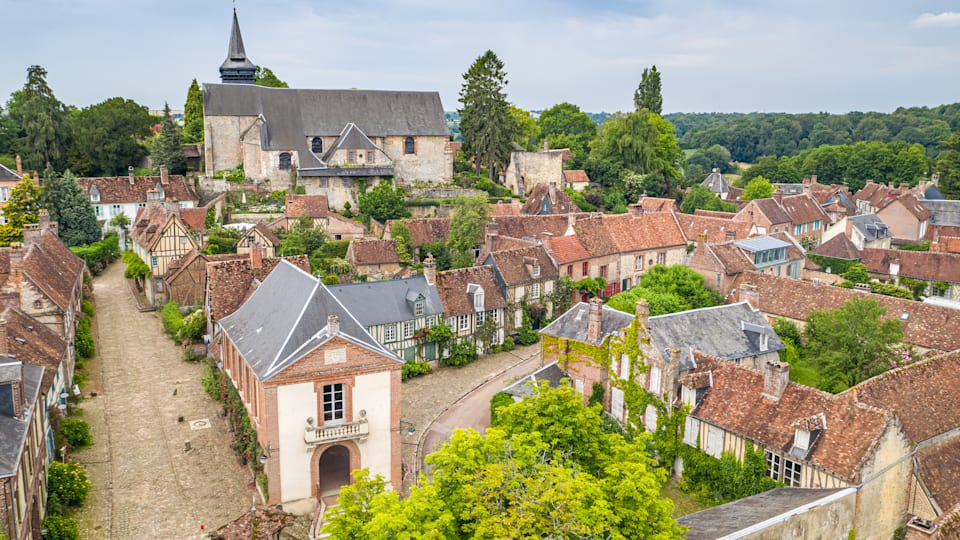 Gerberoy is recognised as one of "the most beautiful villages in France"