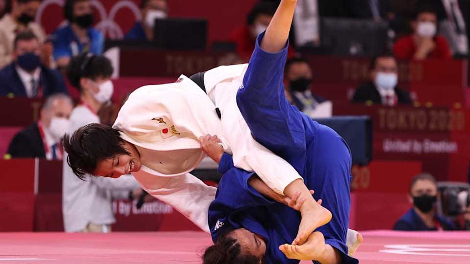 Uta Abe of Team Japan