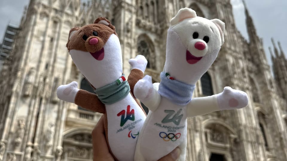 【ミラノコルティナオリンピック2026】 テディベア ぬいぐるみ ミラノ・コルティナ2026、オリンピック・パラリンピックマスコット