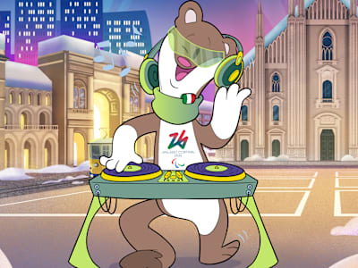 Milo ミロ　ミラノ・コルティナ2026　オリンピック　公式　35センチ Meet Milo, the Mascot of Milano Cortina 2026