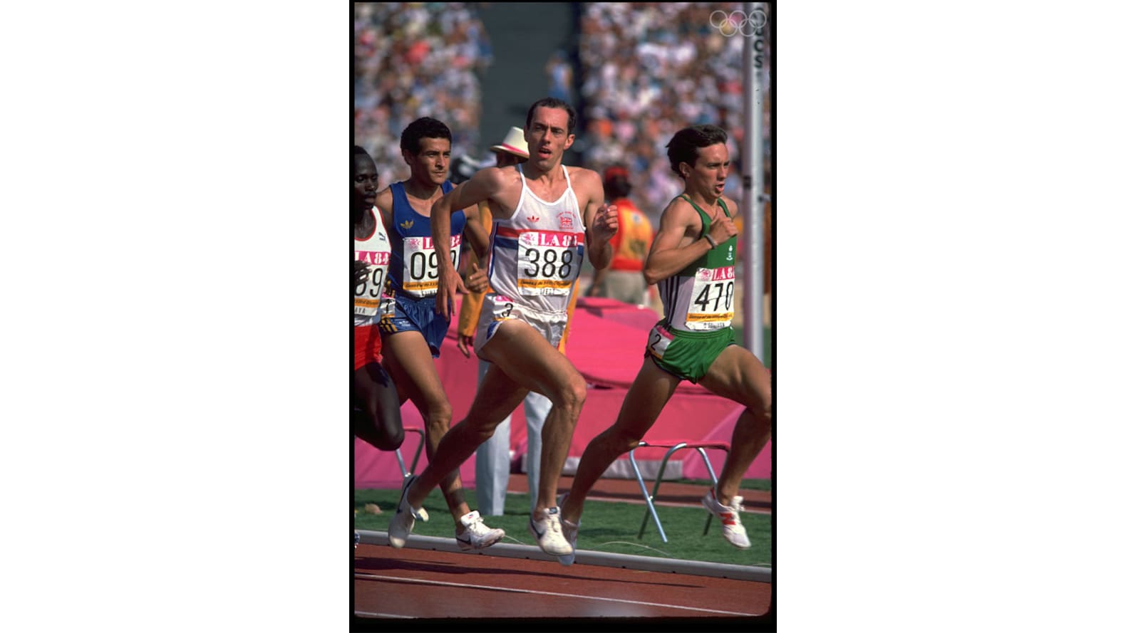Jeux Olympiques - Pin's SAM, Aigle emblème des jo de Los Angeles en