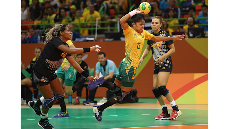 Rio De Janeiro, Brazil. 18th Aug, 2018. Tandara player in the game between  Brazil and the USA. Friendly game of the Brazilian Women's Vollllball  Team, at the Maracanãzinho Gymnasium, Rio de Janeiro