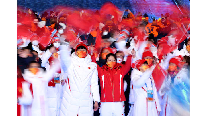 Apresentação de Beijing 2022 na cerimônia de encerramento dos Jogos  Olímpicos de Inverno de PyeongChang 2018_