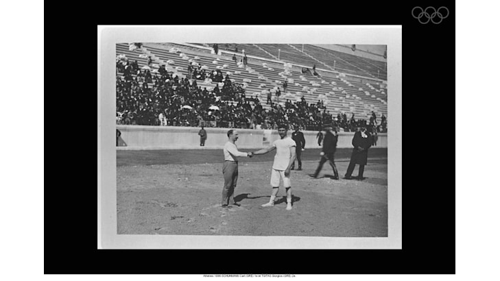 1896 summer olympics men's foil bronze medalist
