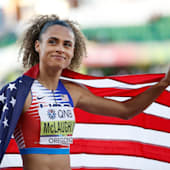 Sydney McLaughlin-Levrone wins 400-meter title at US track and field  championships after switching from hurdles