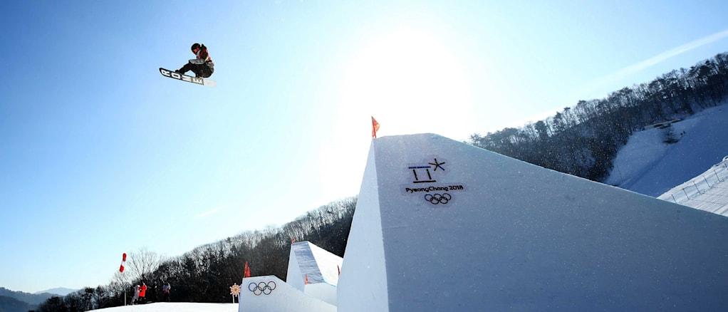 Jeux Olympiques d'hiver 2018 : forêt mixte, oiseaux et piste de