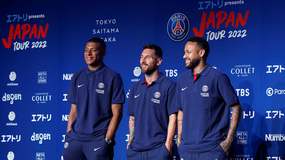 メッシpsg Japan tour ユニフォーム