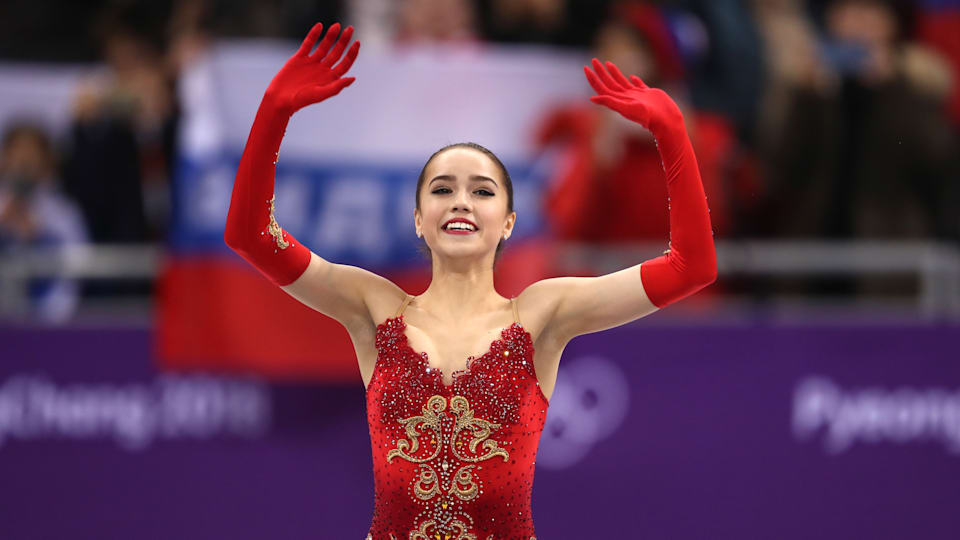 フィギュアスケート】平昌五輪金メダリストのアリーナ・ザギトワがSNS