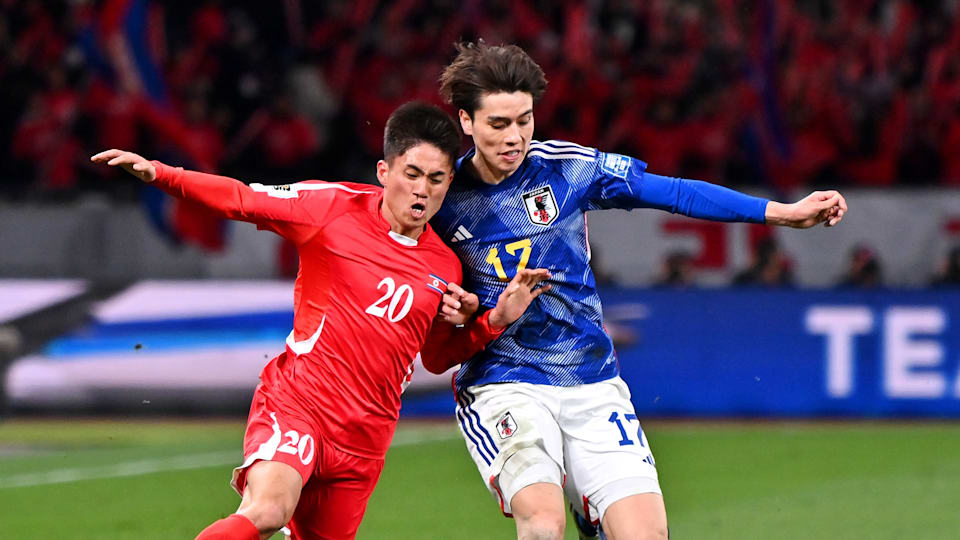 サッカー日本代表、田中碧のゴールを守り切り北朝鮮代表に辛勝｜2026年W杯アジア2次予選