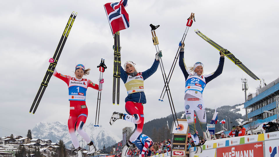 ノルディックスキー世界選手権クロスカントリー女子30km、ノルウェーが