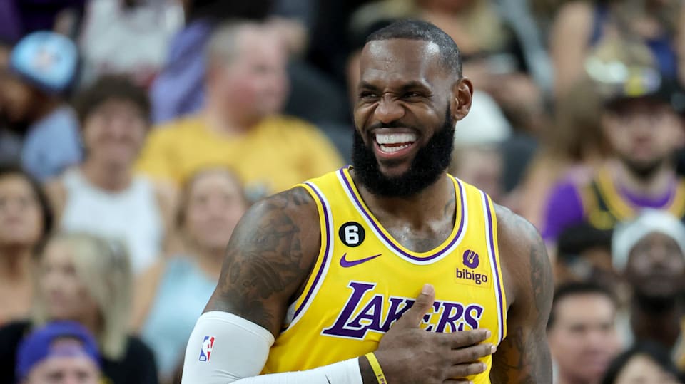 lebron happy