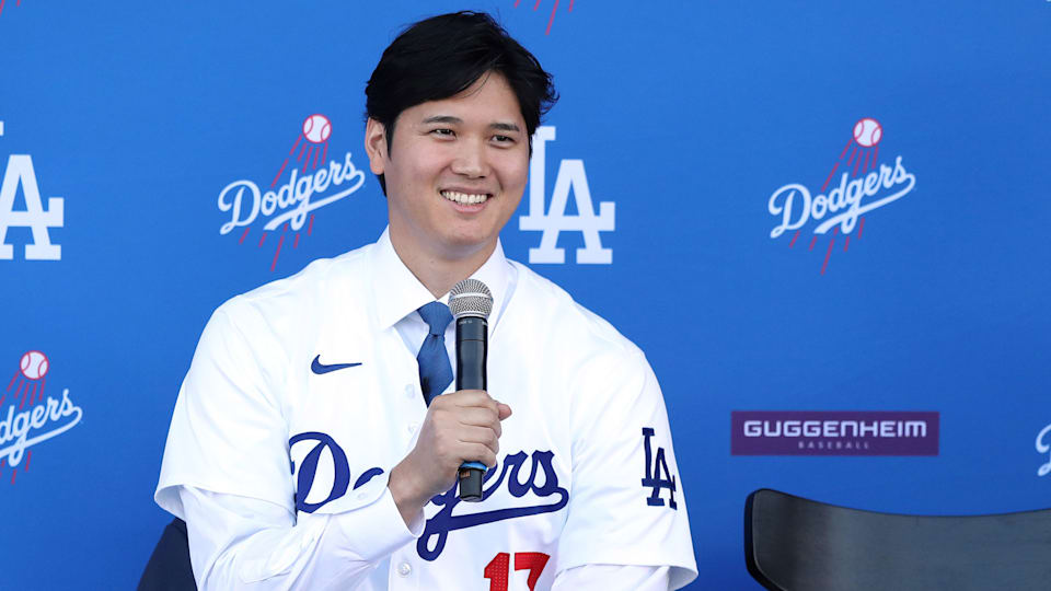 大谷翔平、ドジャース入団記者会見「ここでプレーしたいという