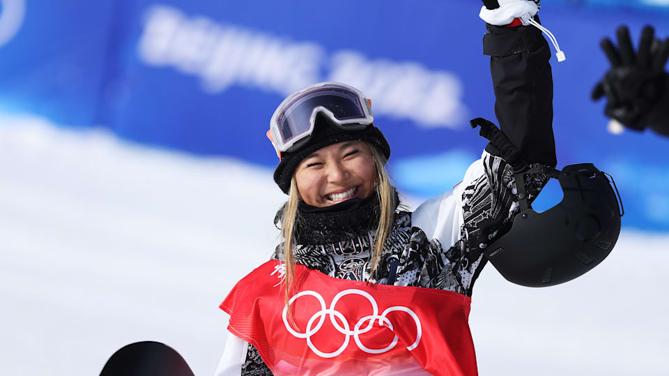 Chloe Kim and Scotty James dominate for Laax Open 2025 snowboard
