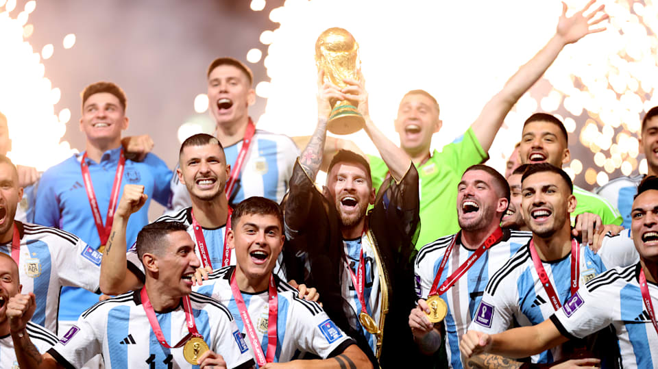【kwr・新品 No 657】  リオネル メッシ アルゼンチン優勝 サッカー】W杯優勝アルゼンチン代表 リオネル・メッシ「神様が