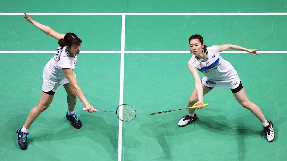 志田千陽／松山奈未が福島由紀／廣田彩花を下し女子ダブルス優勝